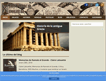 Tablet Screenshot of historicodigital.com
